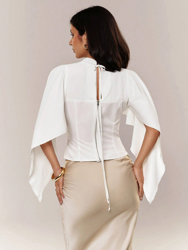 Top SHEIN, alb