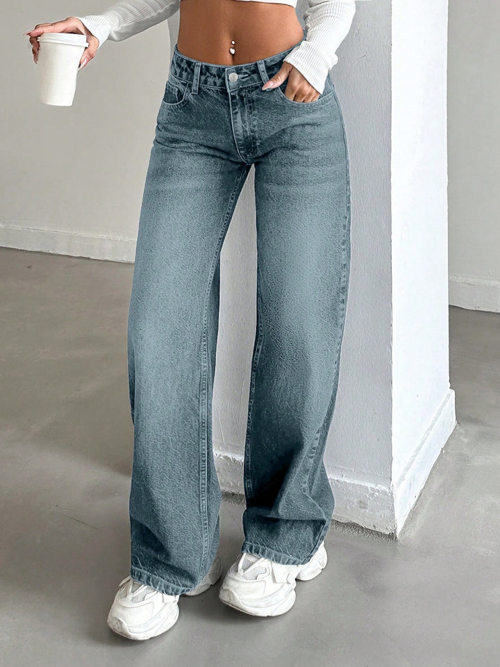 Jeans SHEIN, albastru