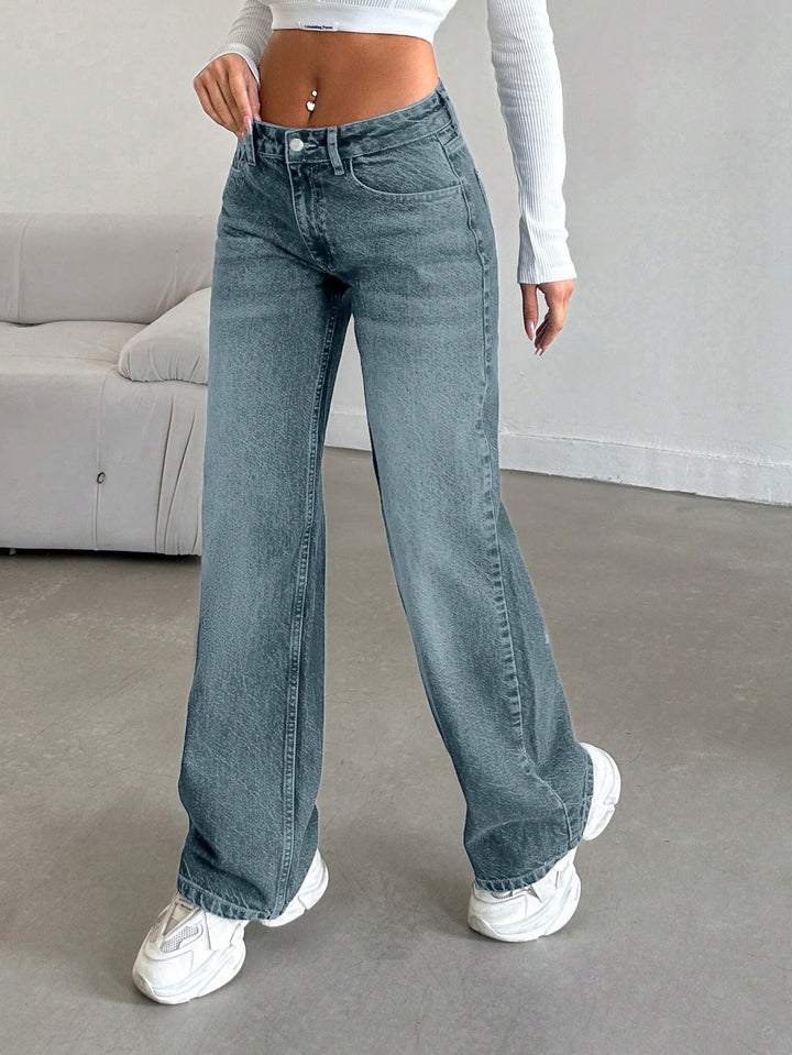 Jeans SHEIN, albastru