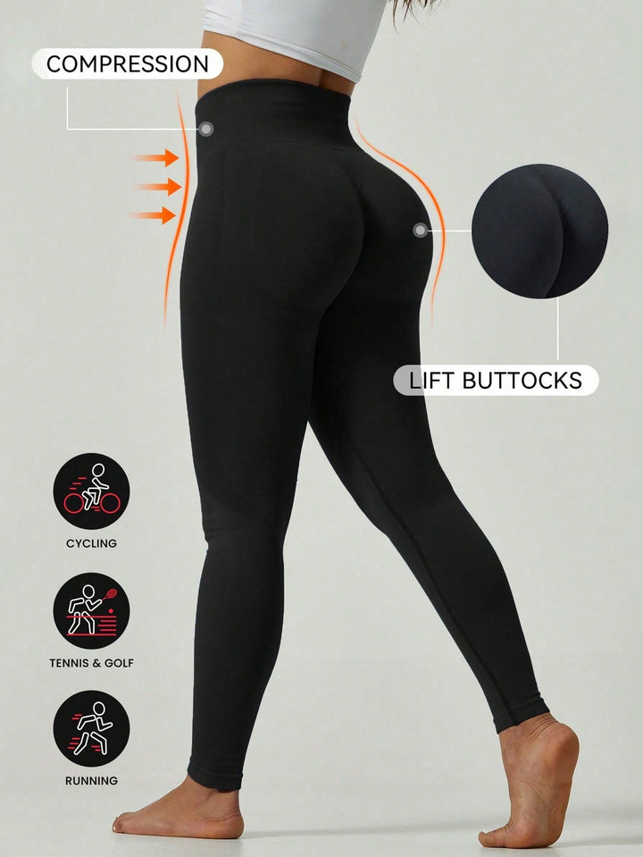 Colanți SHEIN, negru