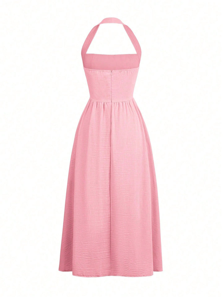 Rochie maxi SHEIN, roz
