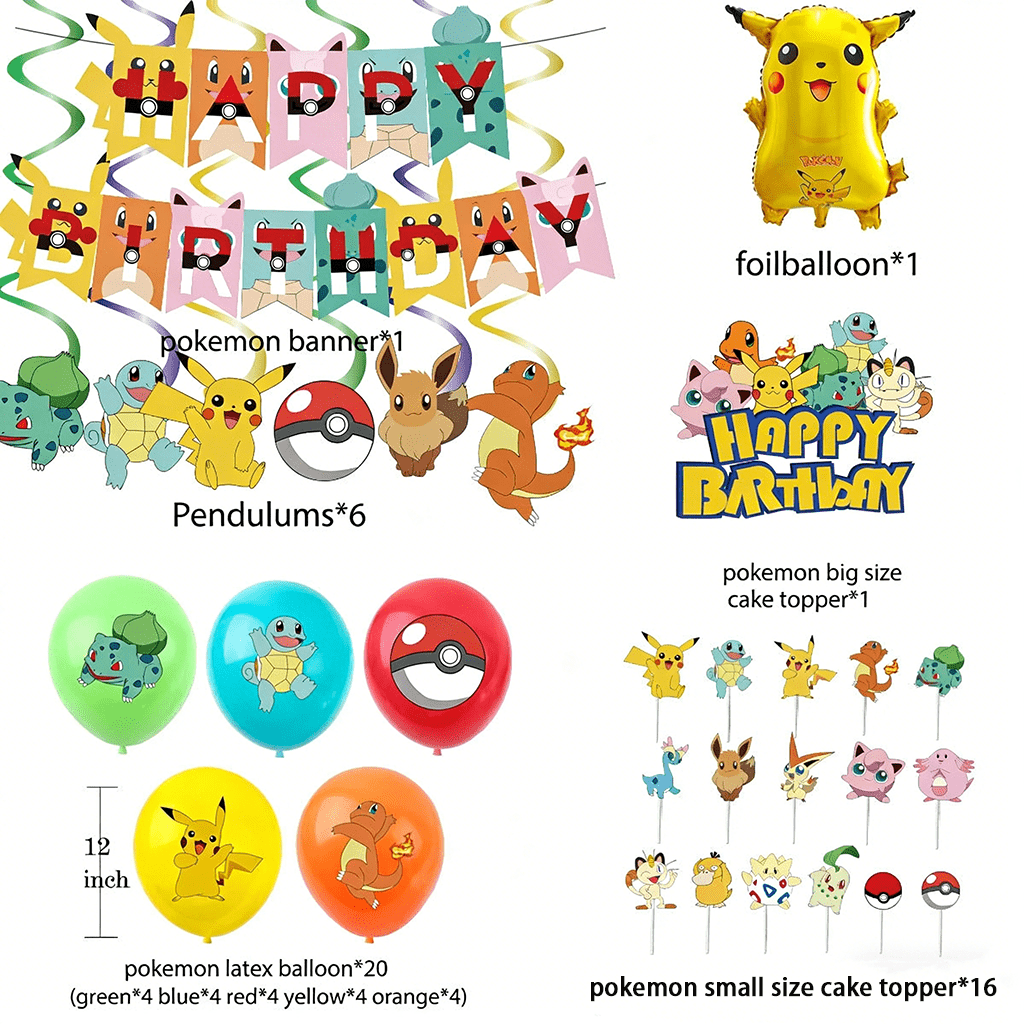 Set De Decoratiuni Pentru Tort Shein, Mix Culori