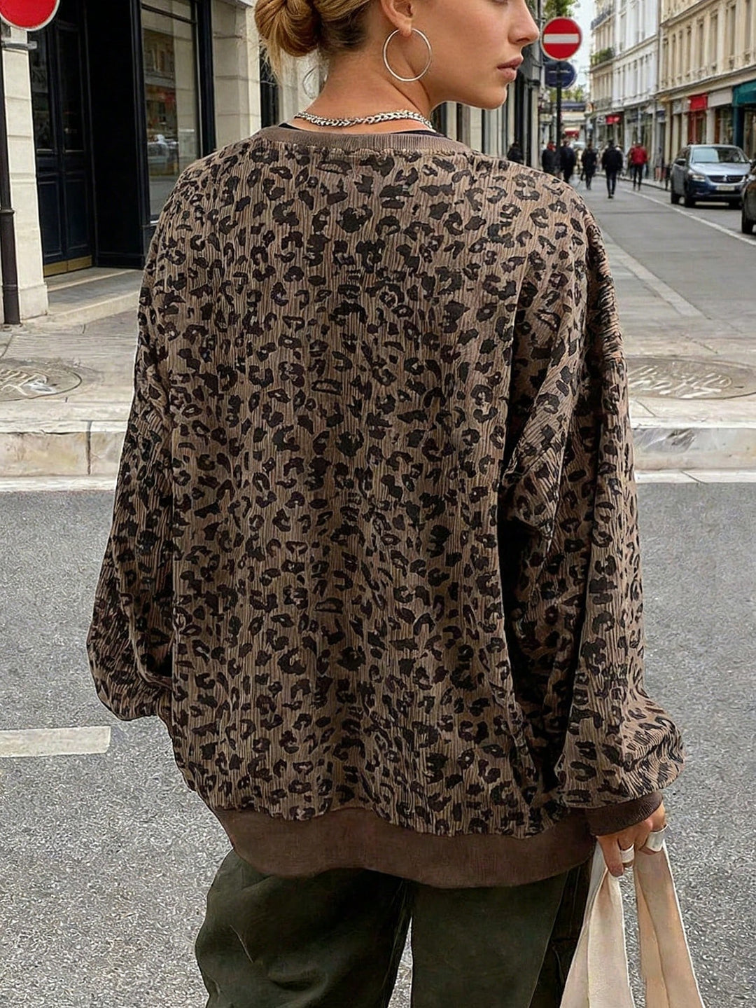 Bluză SHEIN, maro