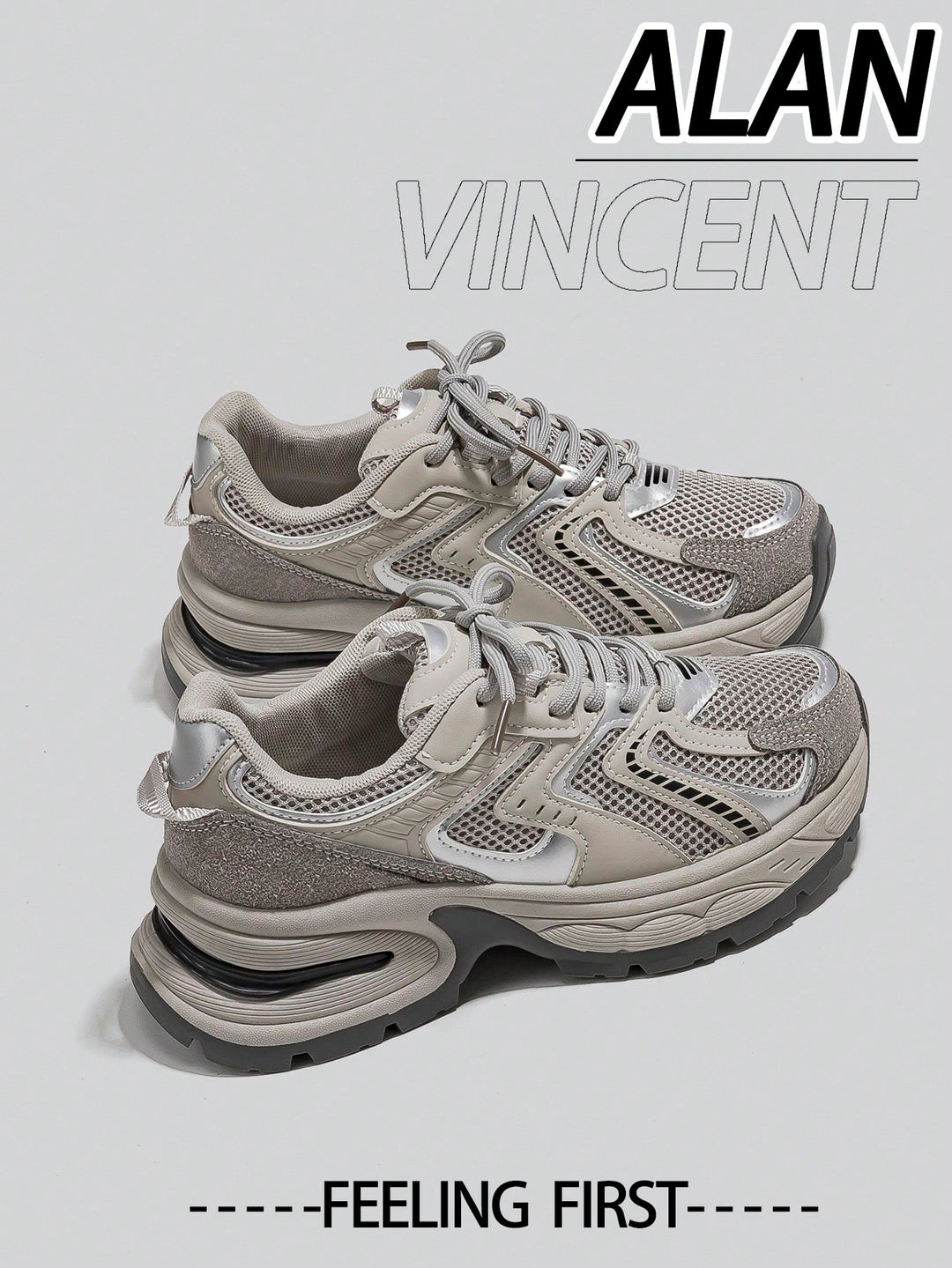 Pantofi sport SHEIN, gri