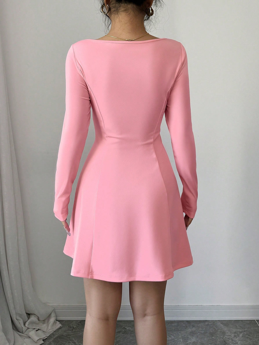 Rochie mini SHEIN, roz