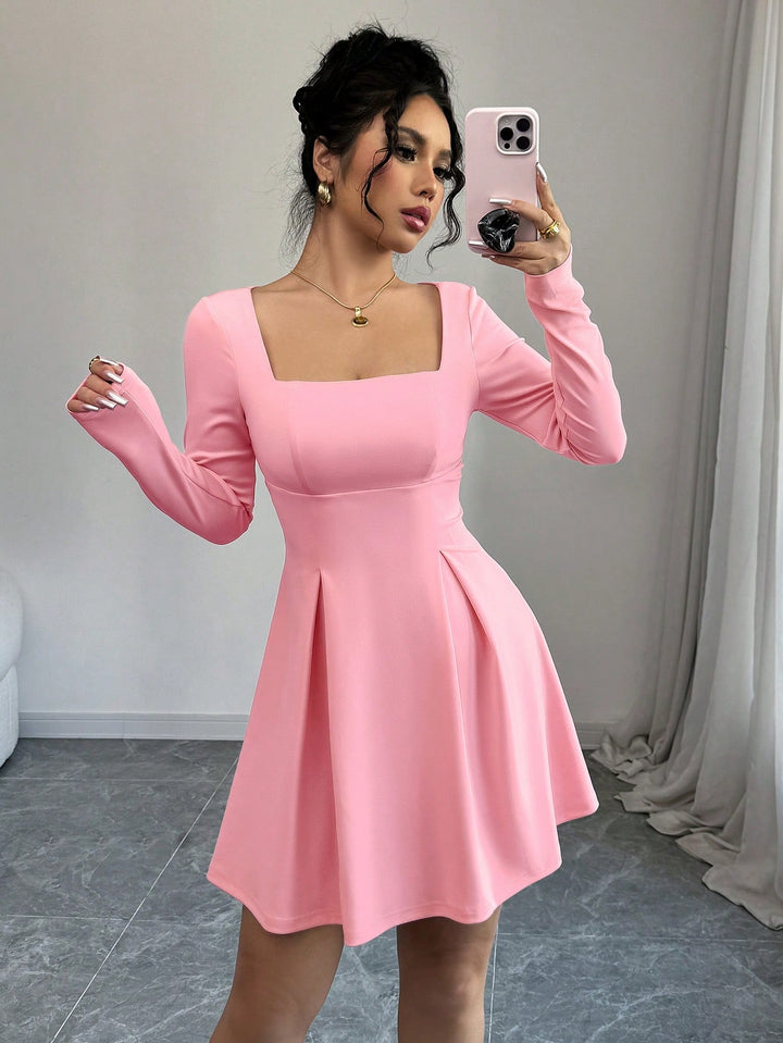 Rochie mini SHEIN, roz
