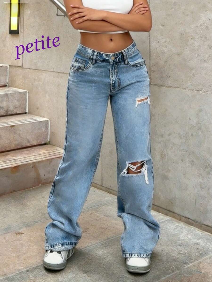Jeans SHEIN, albastru