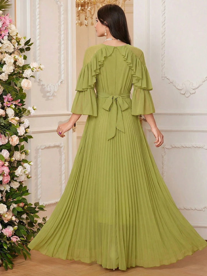 Rochie de ocazie SHEIN, verde