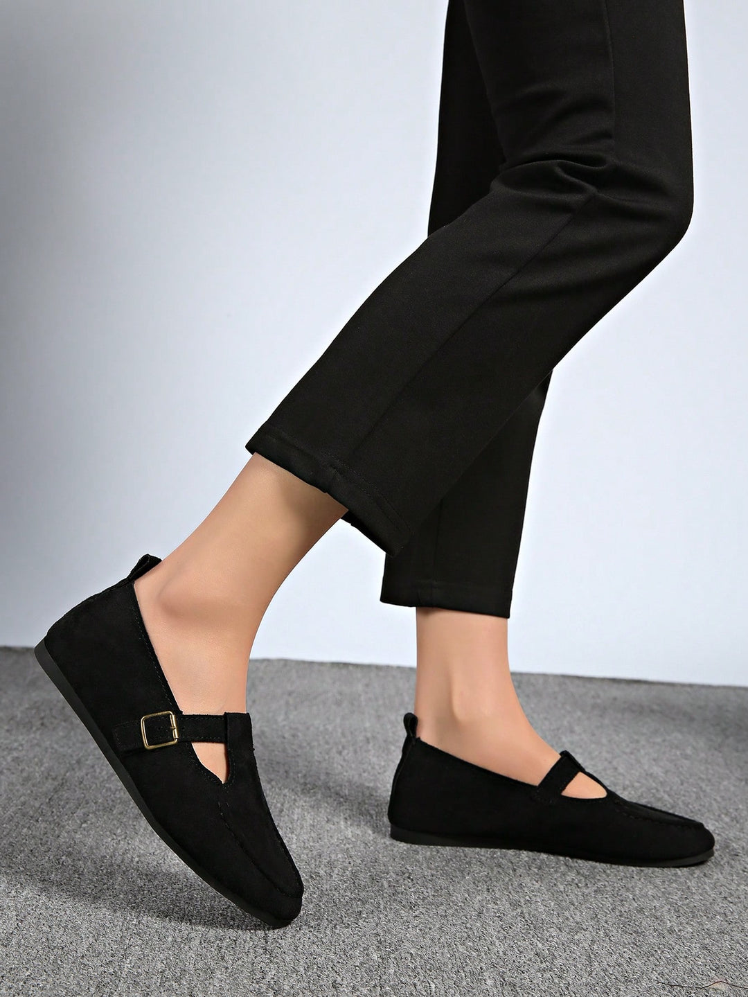 SHEIN balerina, fekete