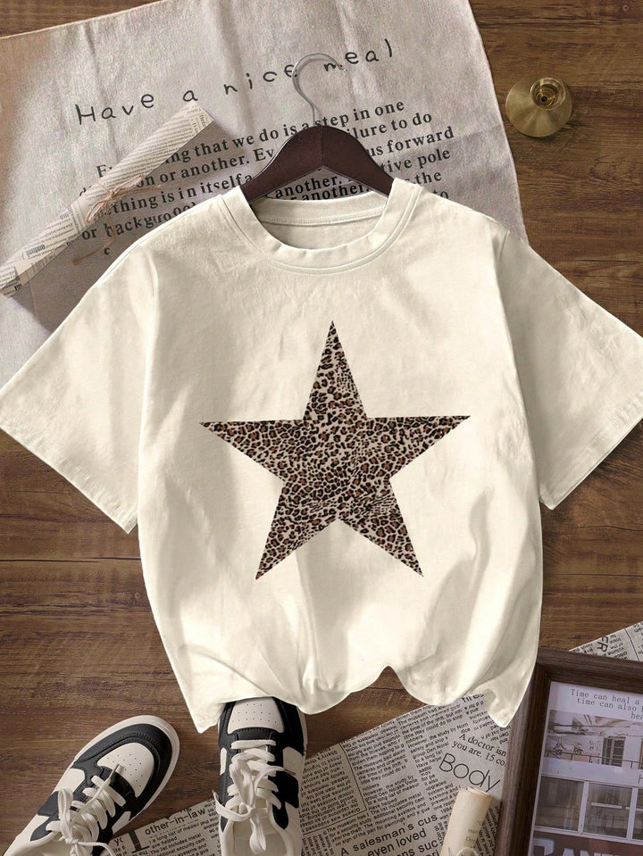 Tricou SHEIN, crem