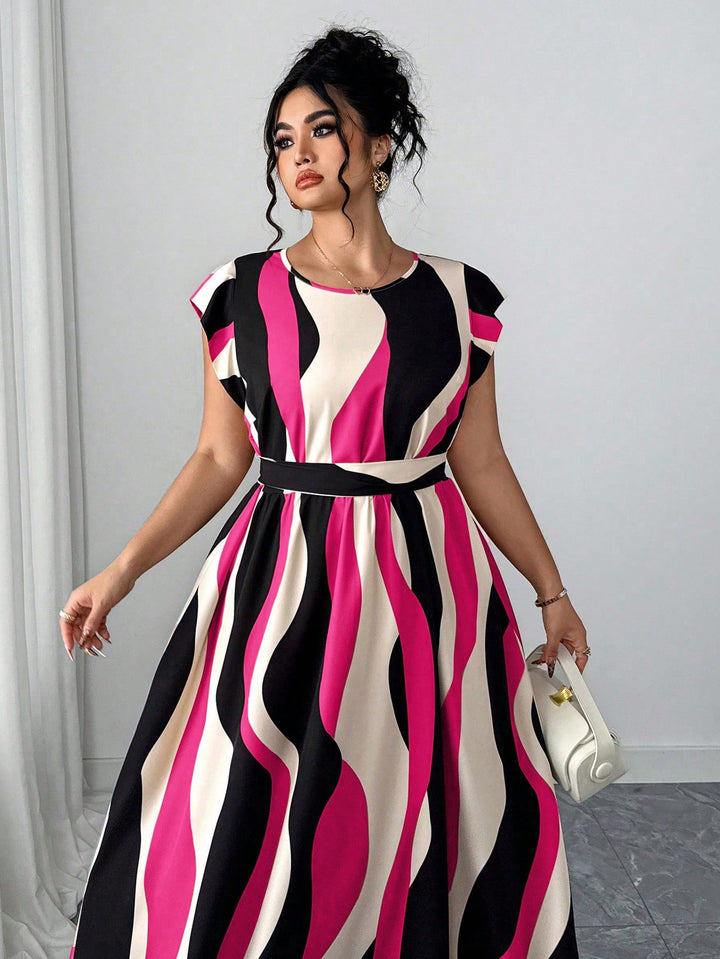 Rochie maxi SHEIN, mix culori
