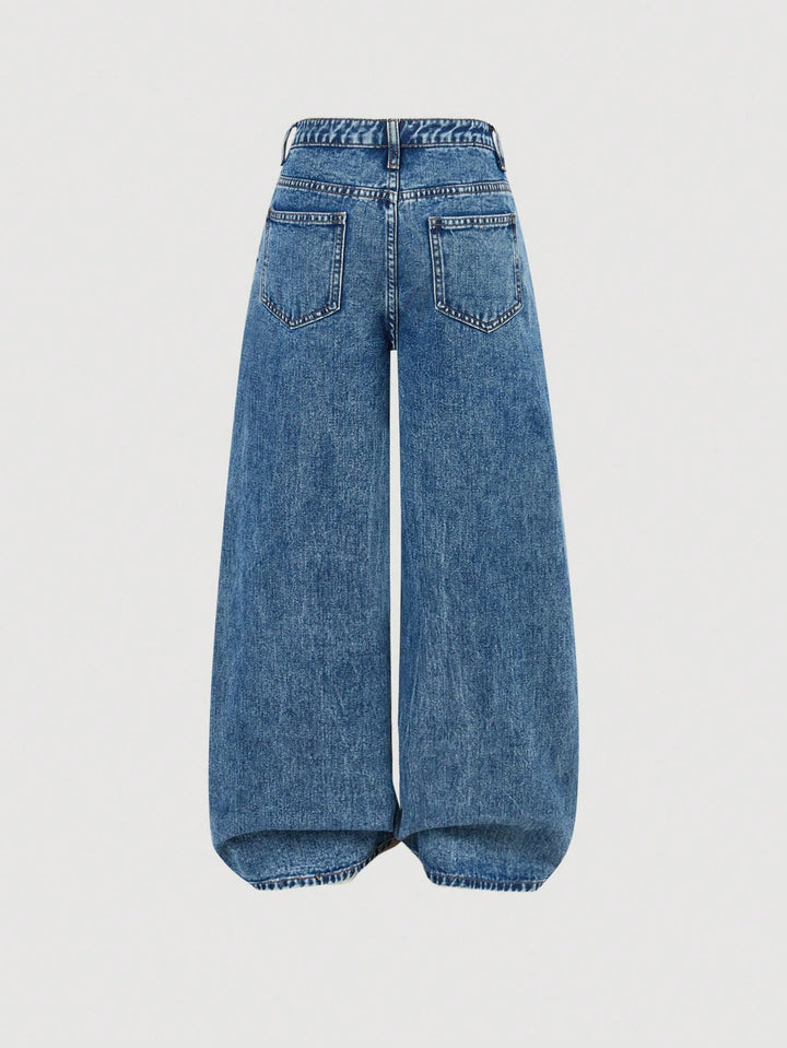 Jeans SHEIN, albastru