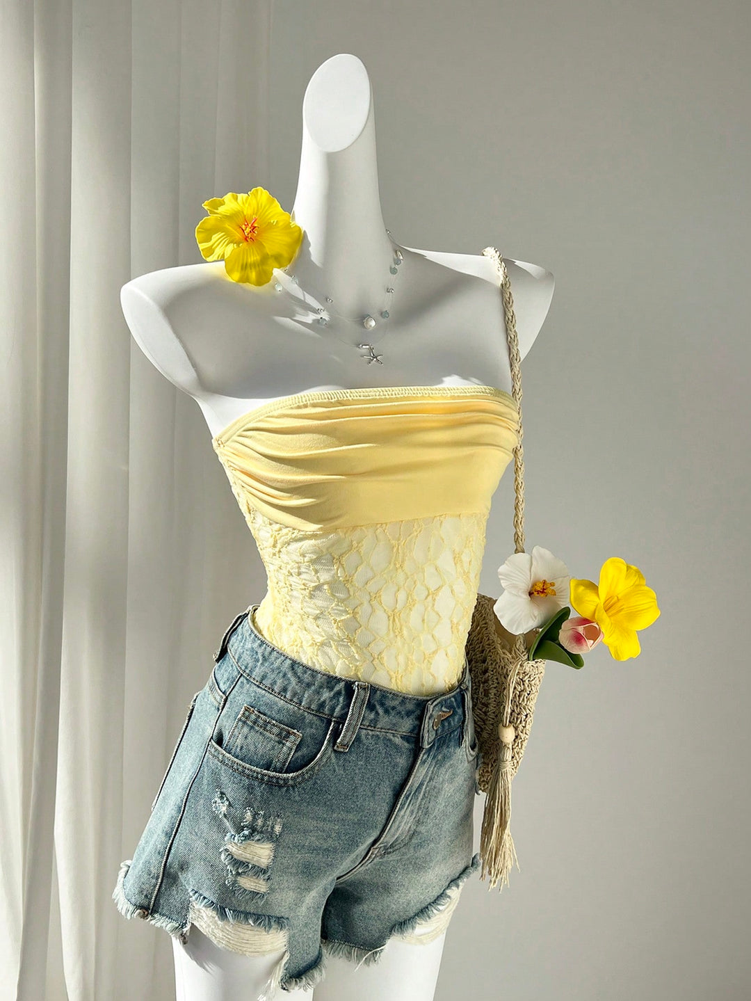 Body SHEIN, galben