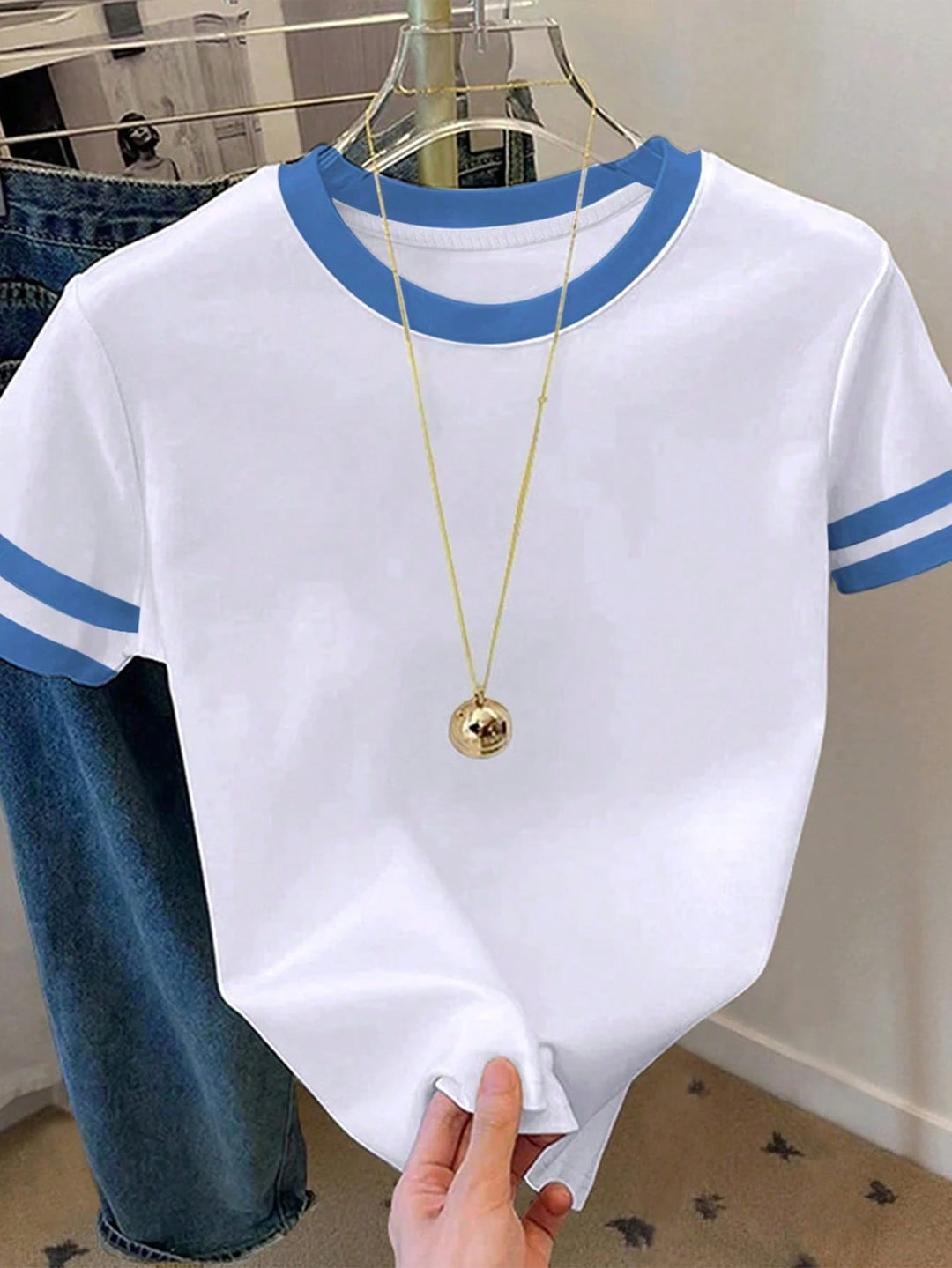 Tricou SHEIN, alb