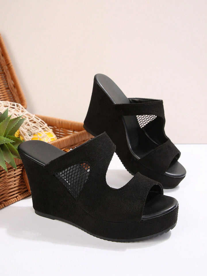 Sandale SHEIN, negru