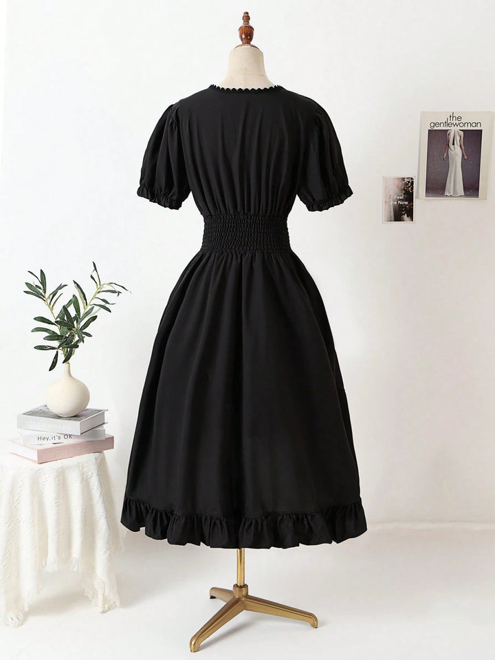 Rochie midi SHEIN, negru