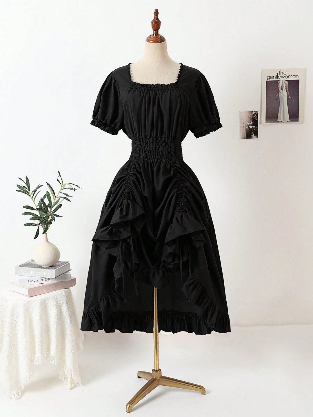 Rochie midi SHEIN, negru