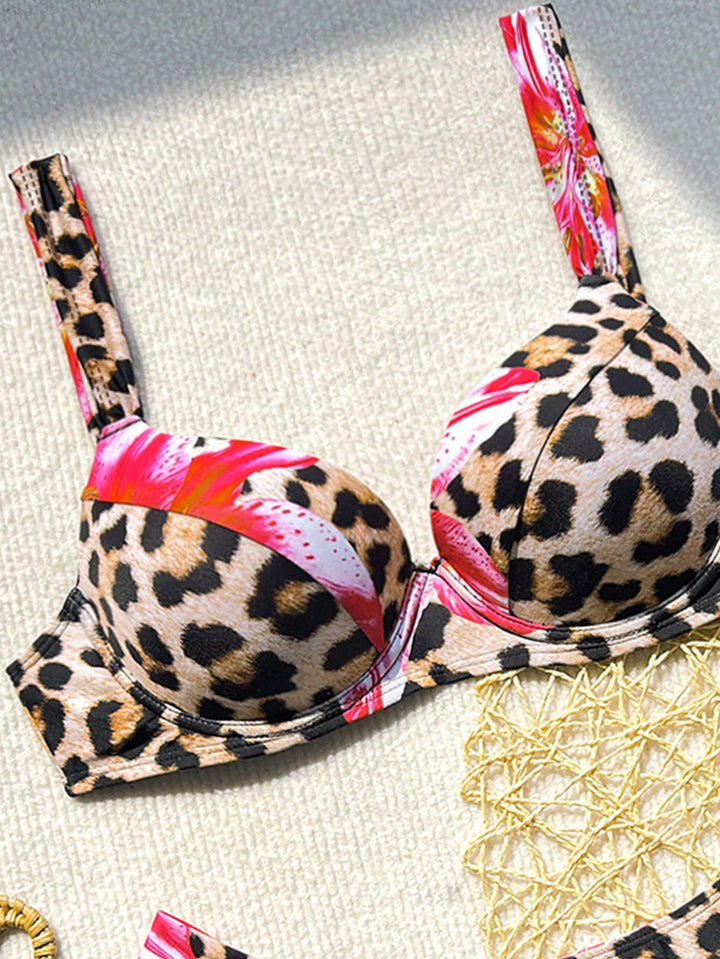 Set bikini SHEIN, mix culori