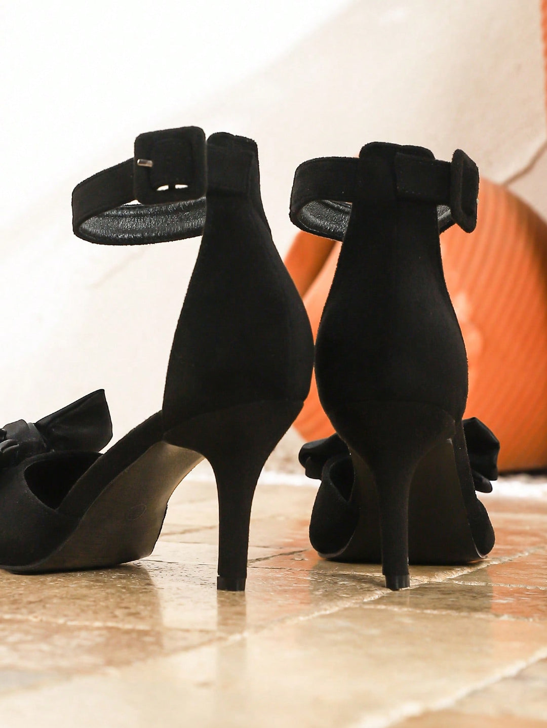Pantofi cu toc SHEIN, negru