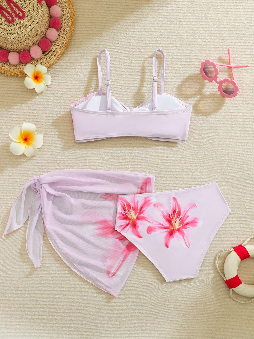 Set bikini SHEIN, mix culori
