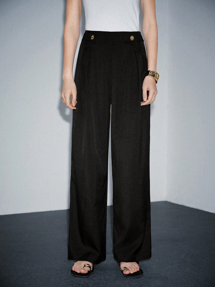 Pantaloni SHEIN, negru