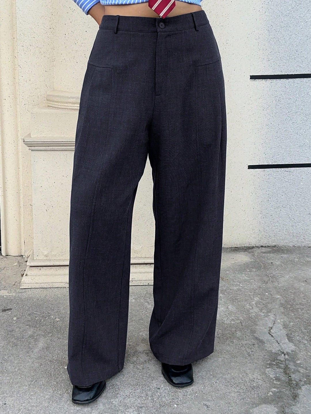 Pantaloni SHEIN, albastru