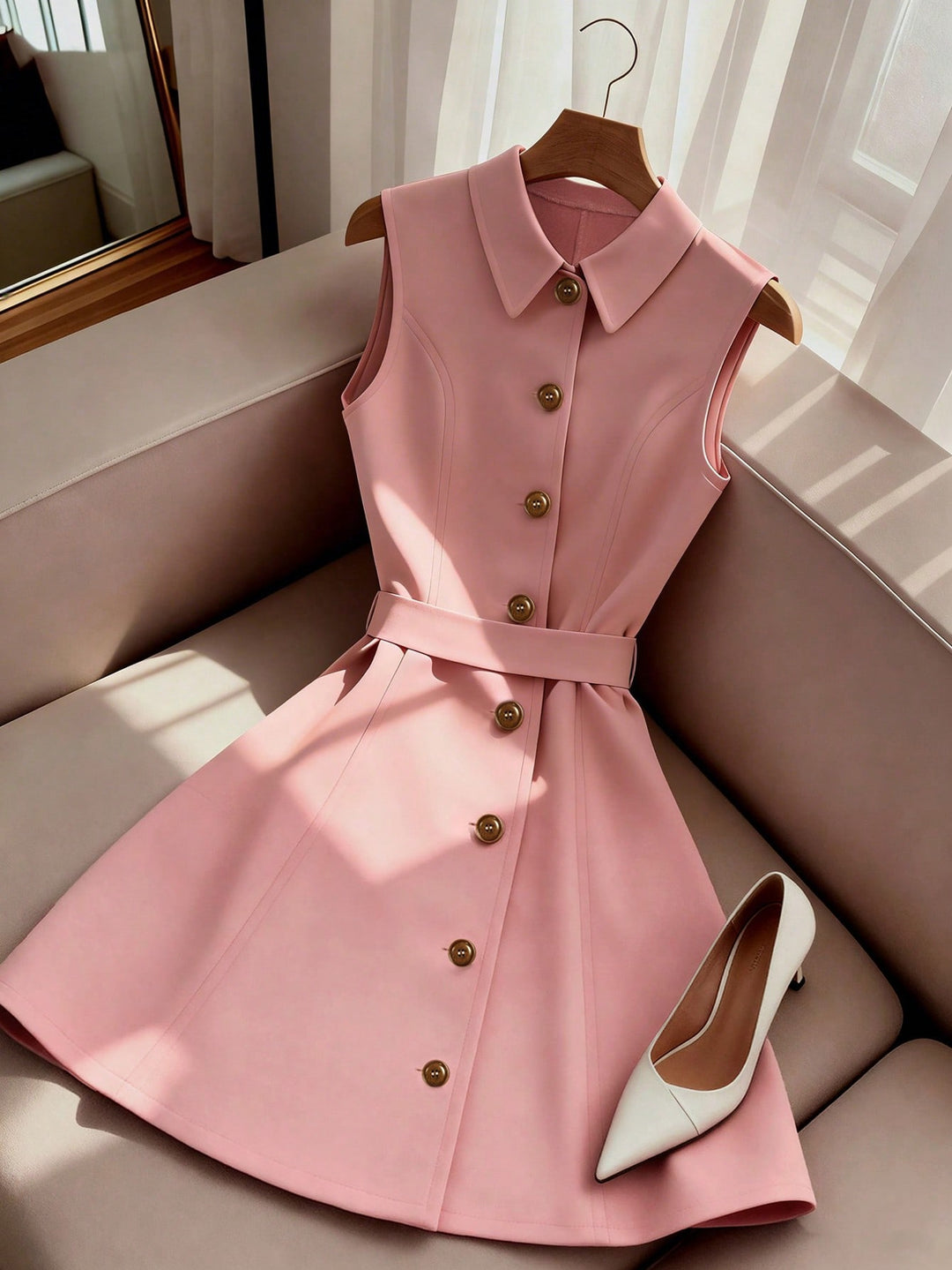 Rochie scurtă SHEIN, roz