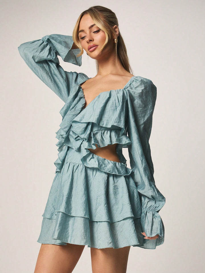 Rochie mini SHEIN, turcoaz