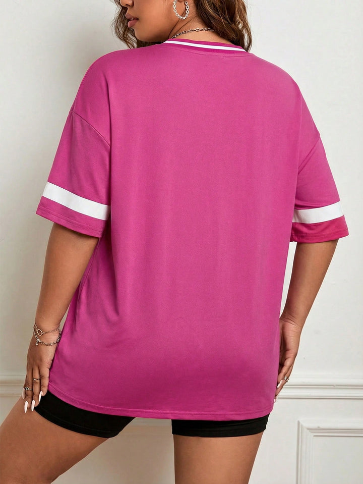 Tricou SHEIN, roz
