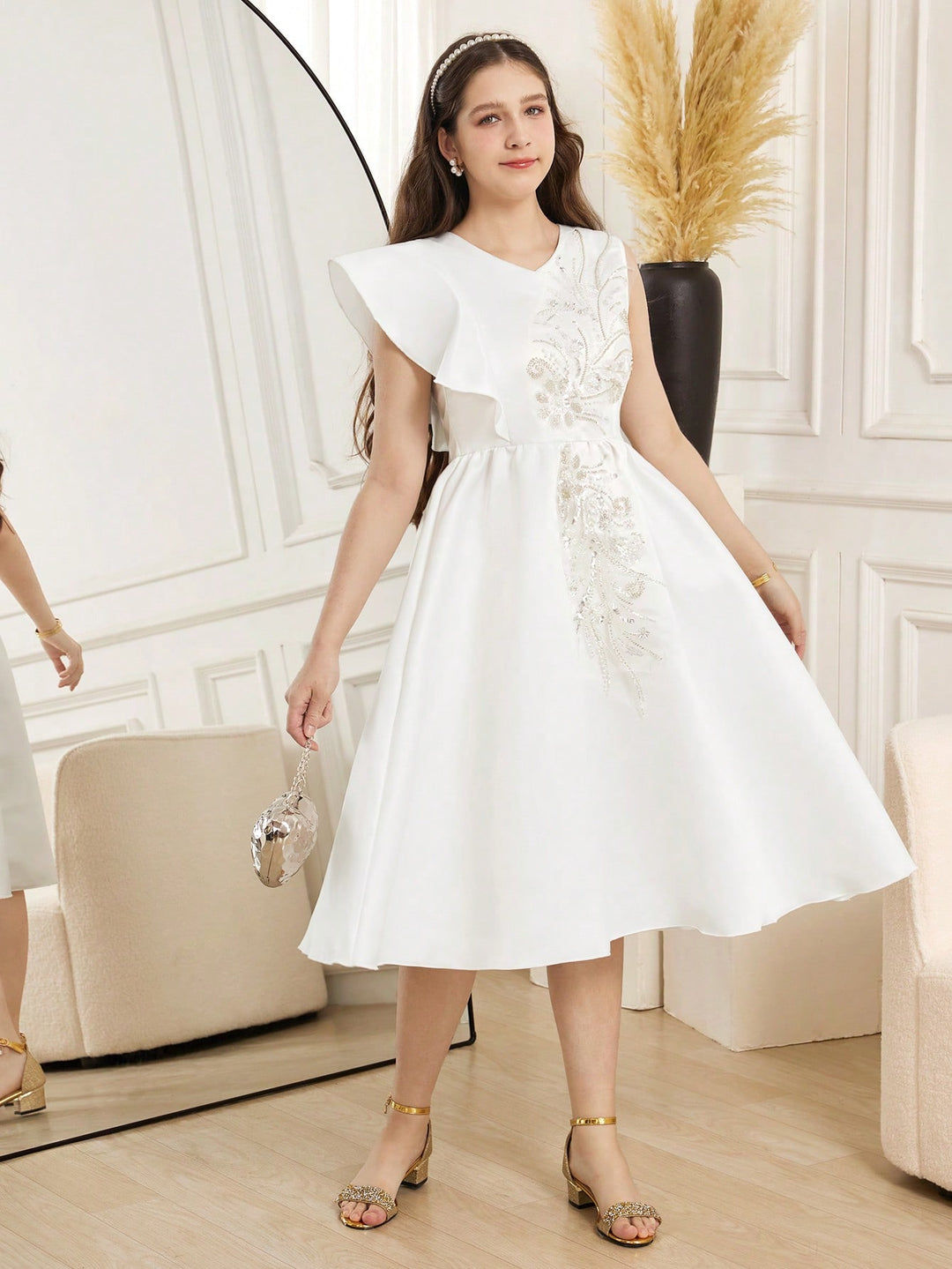 Rochie SHEIN, alb