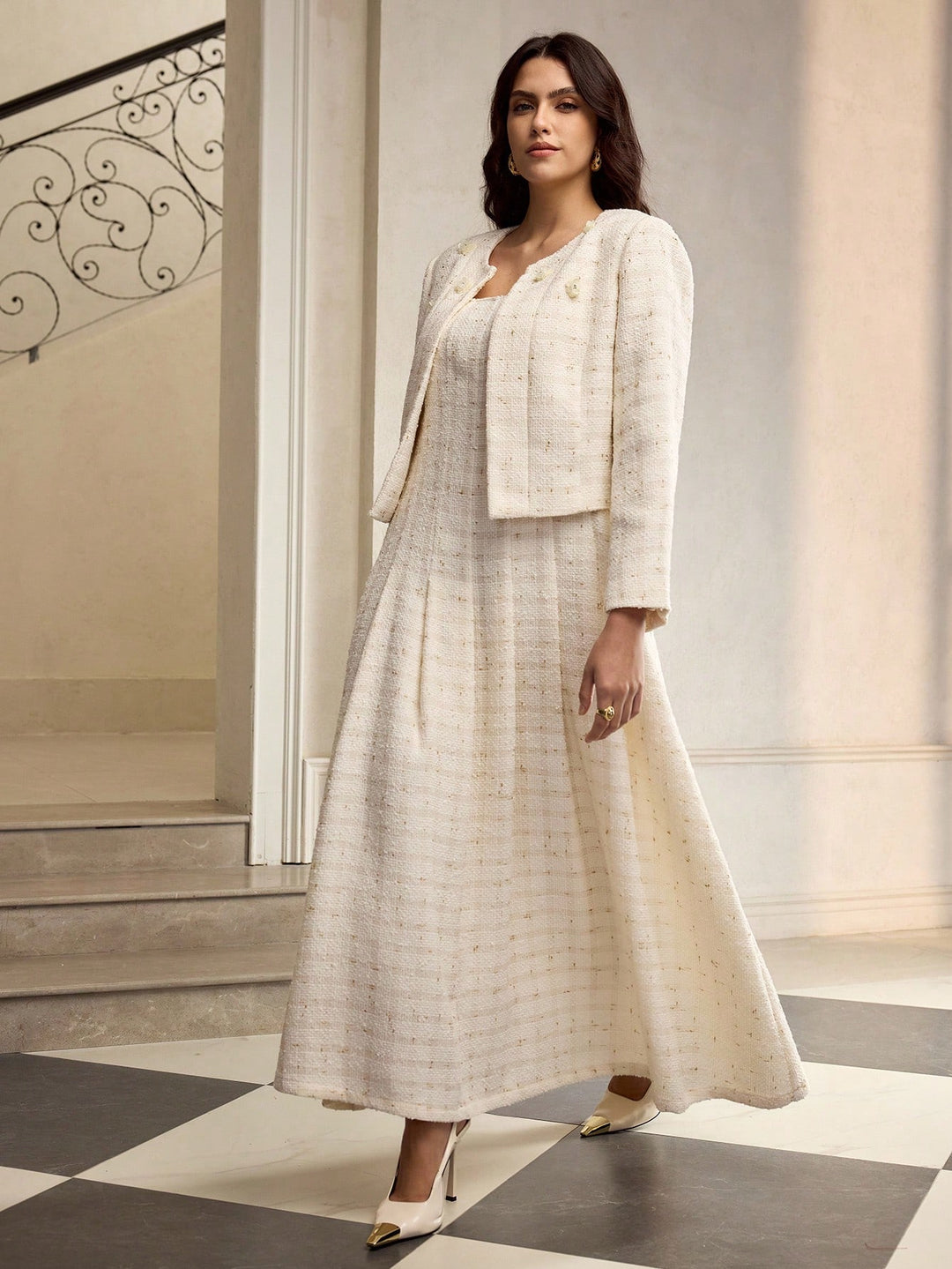 Rochie SHEIN, bej