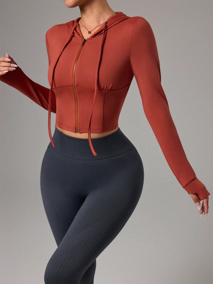 Jachetă sport SHEIN, portocaliu