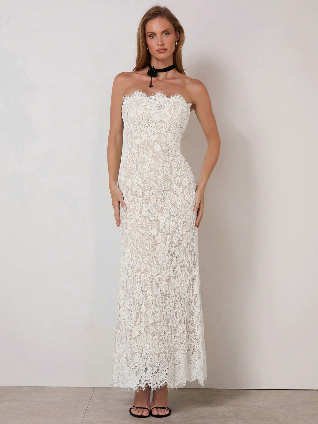 Rochie maxi SHEIN, galben