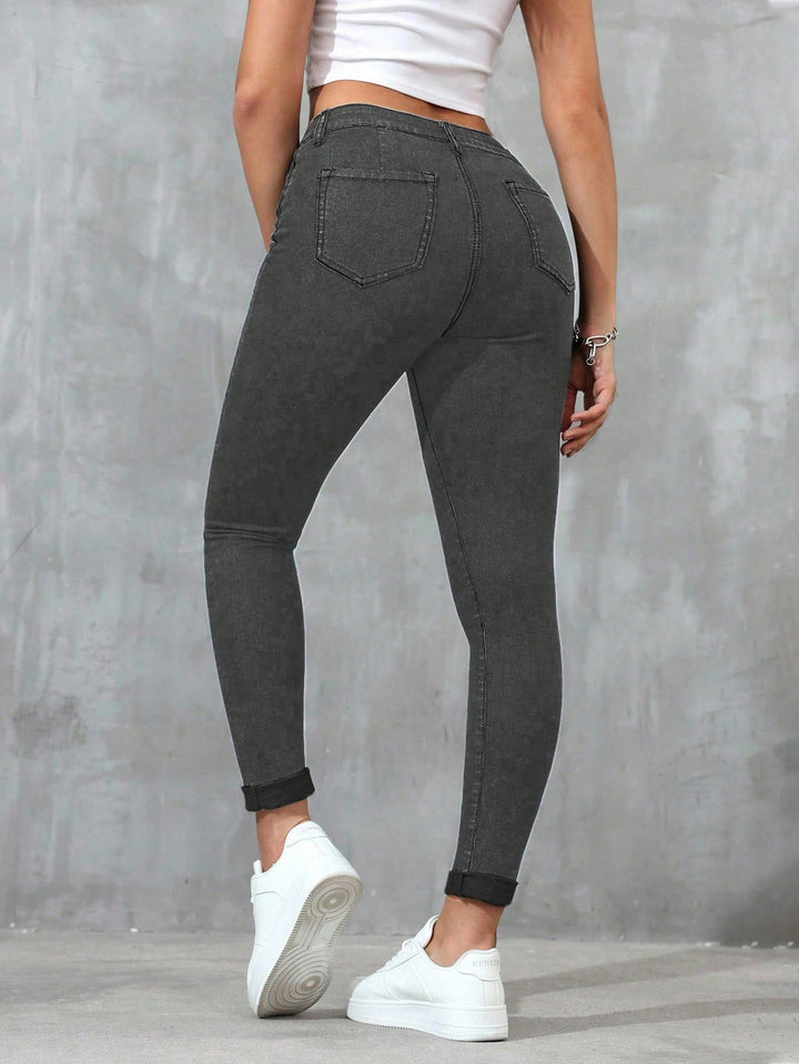 Jeans SHEIN, gri