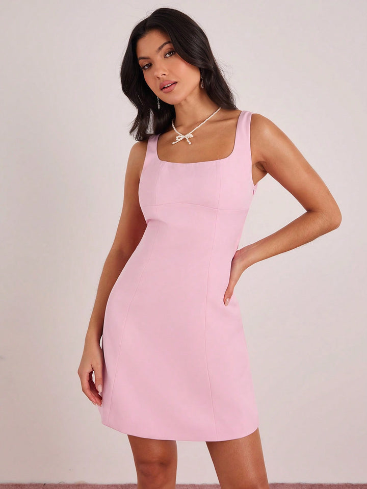 Rochie mini SHEIN, roz