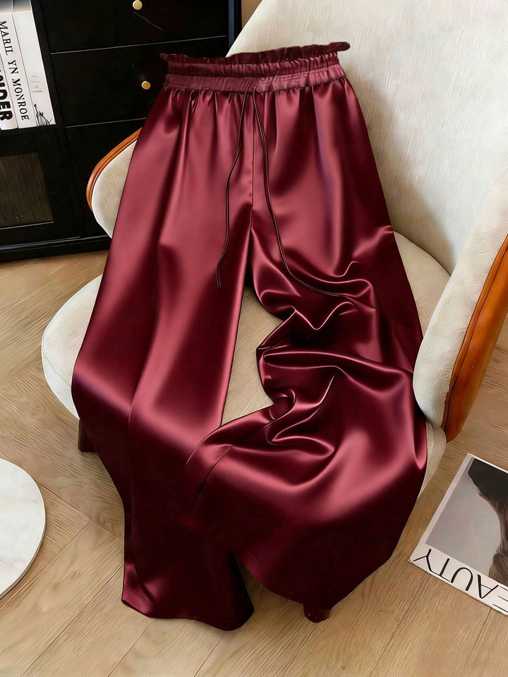 Pantaloni SHEIN, vișiniu