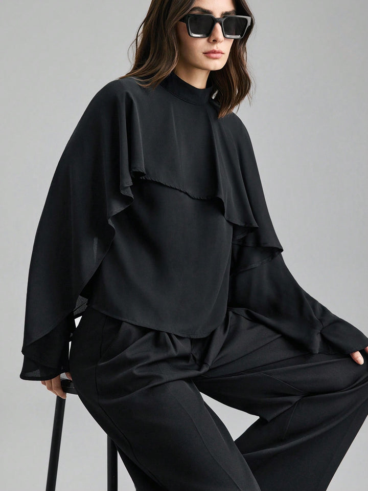 Top SHEIN, negru
