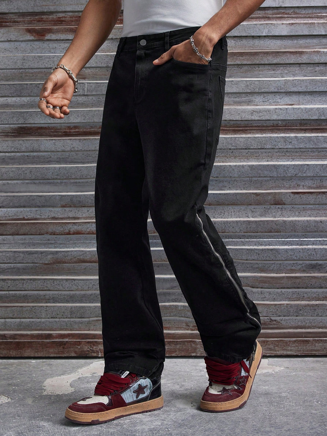 Jeans SHEIN, negru
