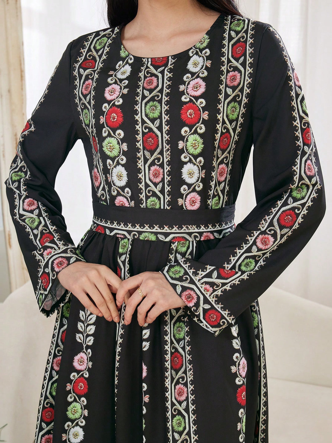 Rochie maxi SHEIN, negru