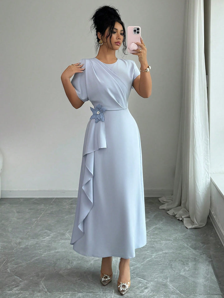 SHEIN maxi ruha, kék