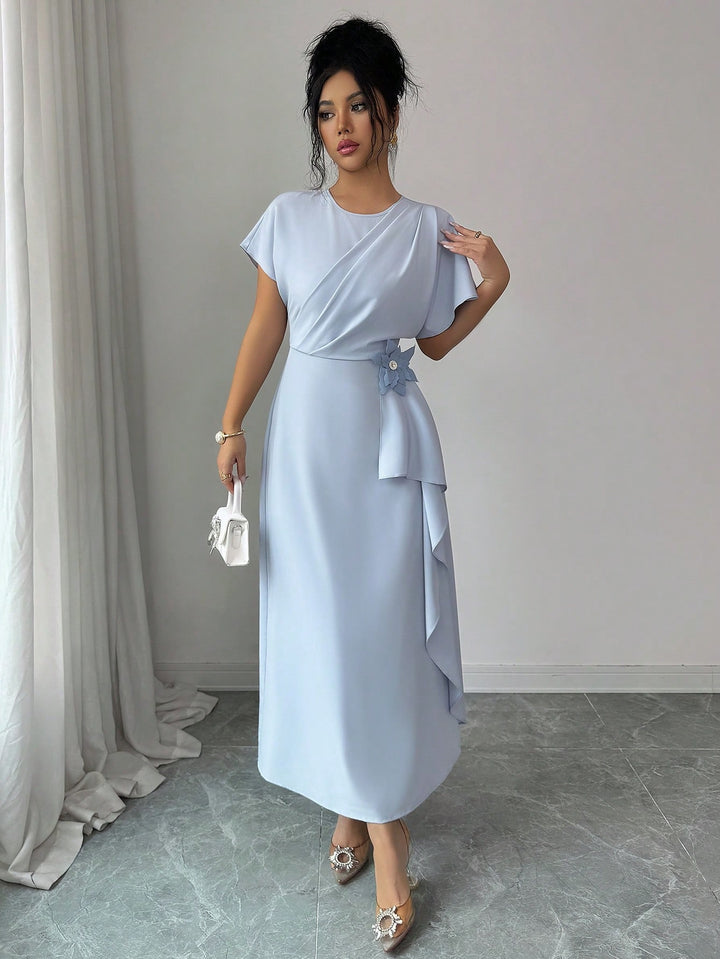 SHEIN maxi ruha, kék