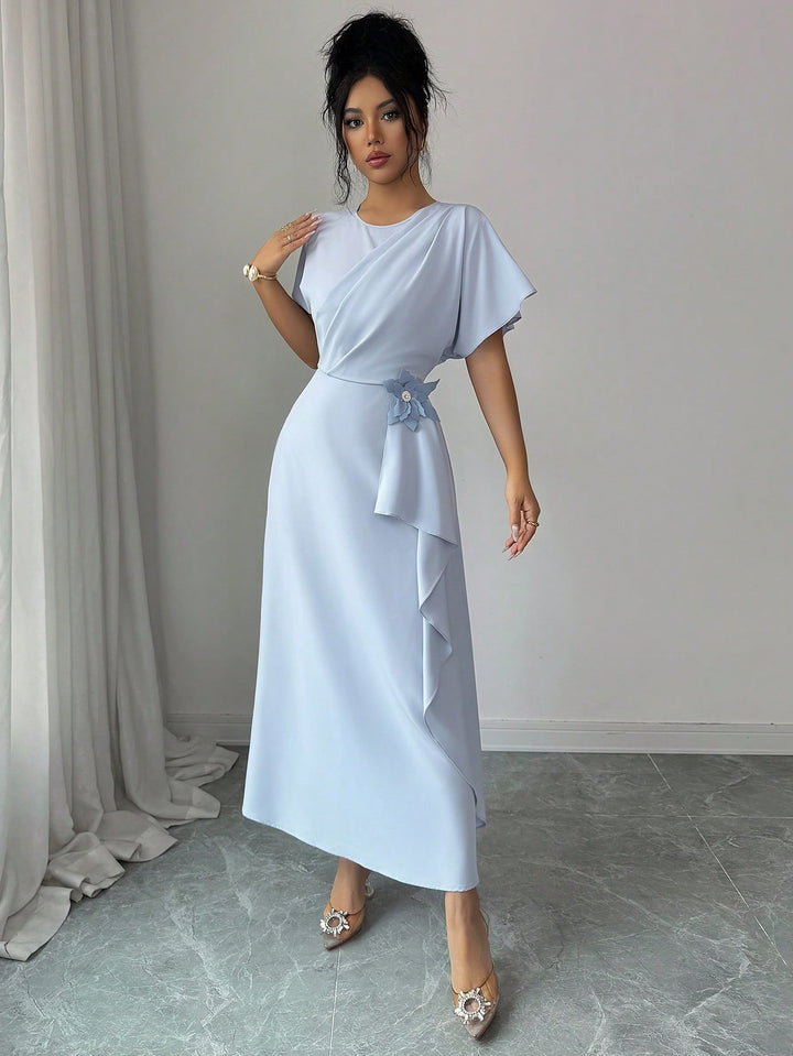 SHEIN maxi ruha, kék