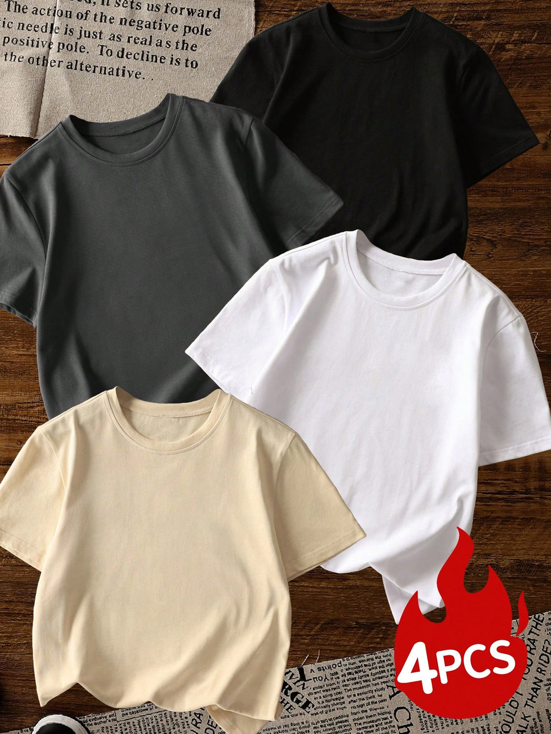 Set tricouri SHEIN, mix culori