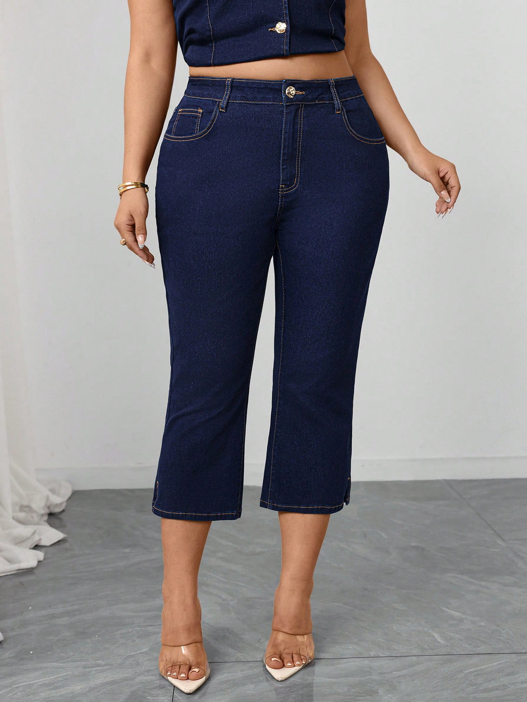 Jeans SHEIN, albastru