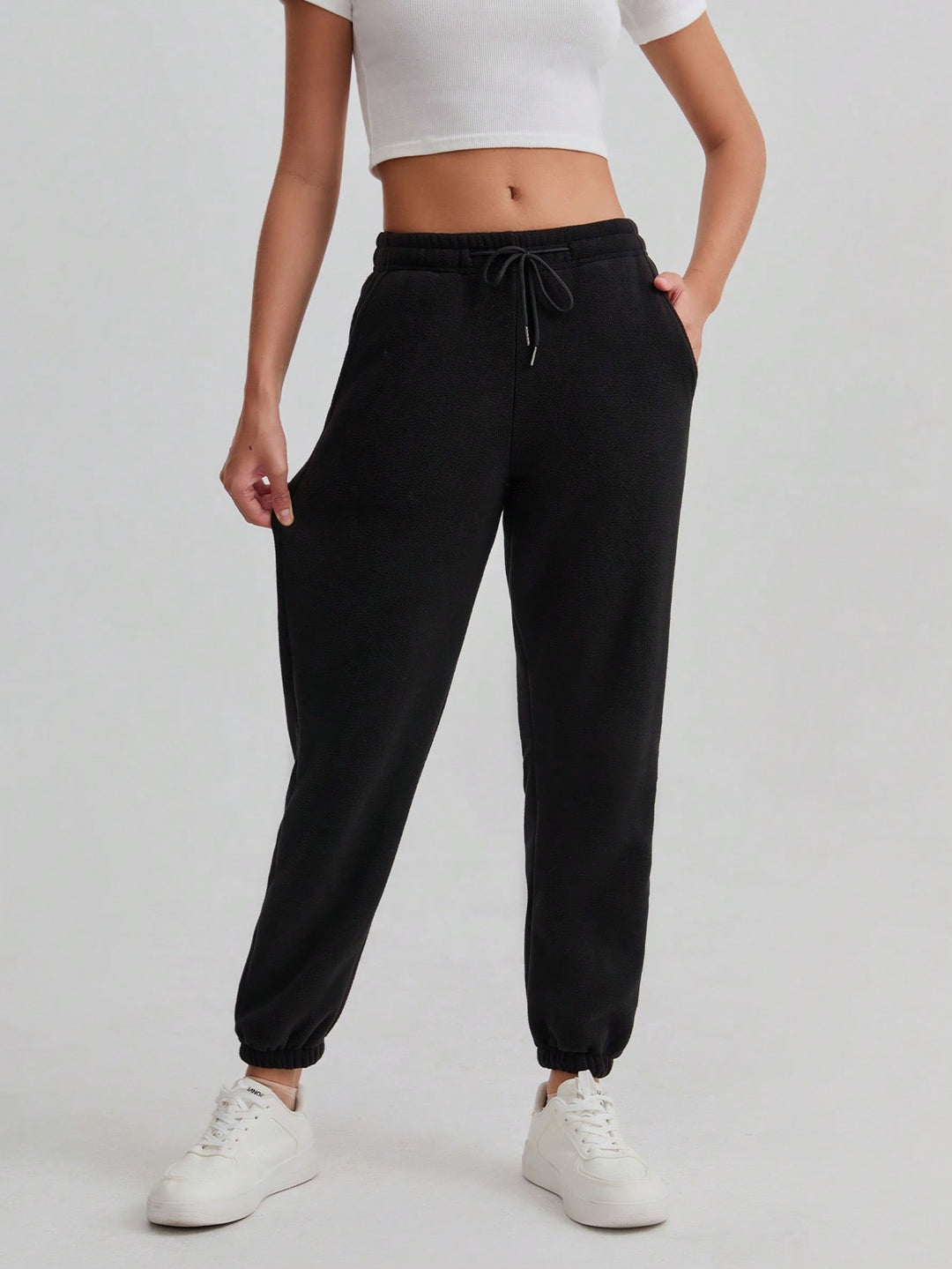 Pantaloni SHEIN, negru