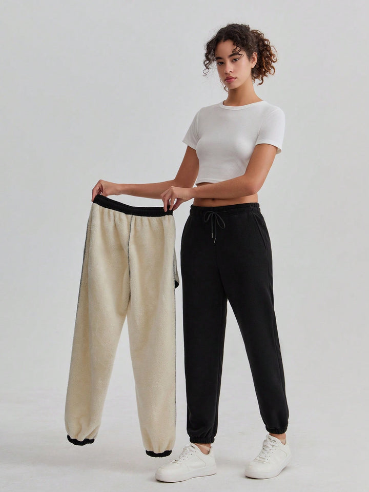 Pantaloni SHEIN, negru