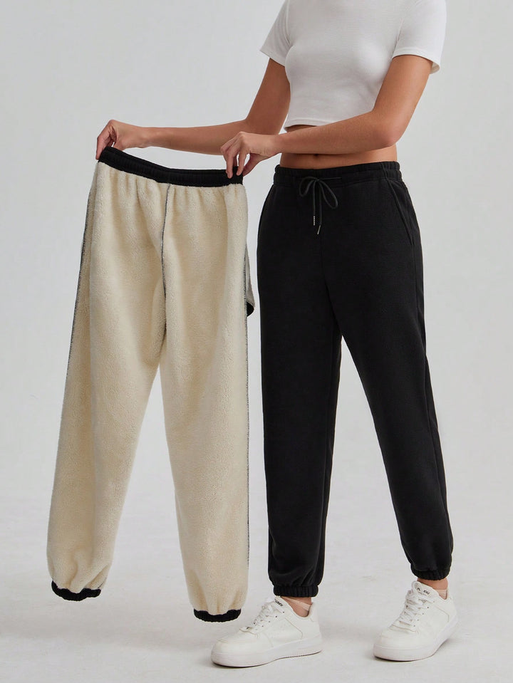 Pantaloni SHEIN, negru
