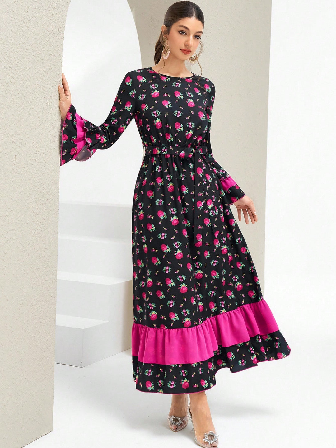 Rochie SHEIN, mix culori