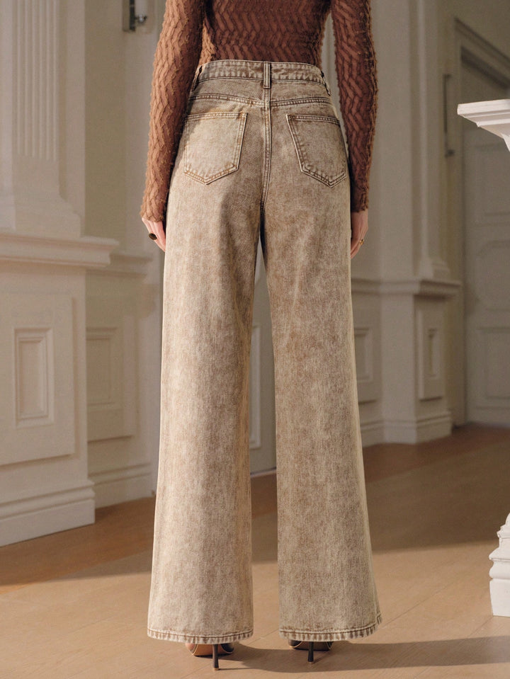 Jeans SHEIN, kaki