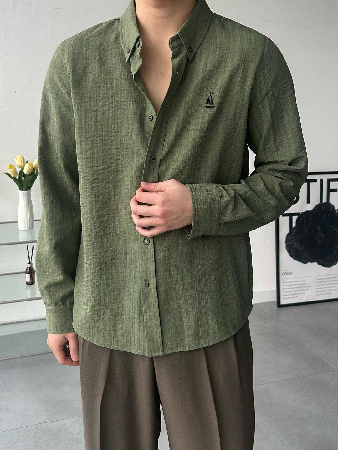 SHEIN ing, zöld